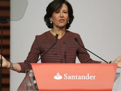 La presidenta de Banco Santander, Ana Bot&iacute;n. EFE/Archivo