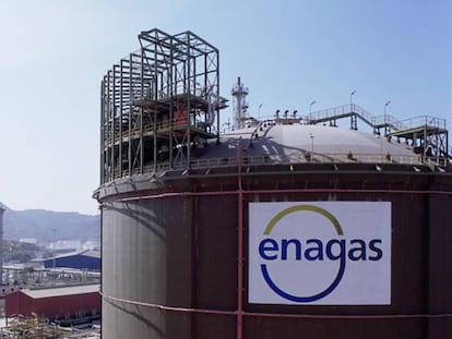 Imagen de archivo de la planta de regasificación de Enagás en Cartagena (Murcia).