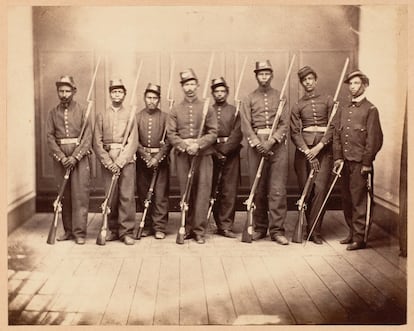 The Mexican firing squad that executed Maximilian I.