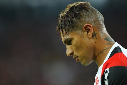 Paolo Guerrero, atacante do Flamengo.