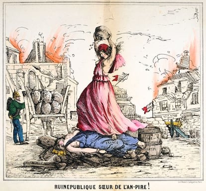&#039;Ruinepublique Soeur de l&#039;An-pire&#039; (1871), de Anon.