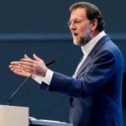 El líder del PP, Mariano Rajoy