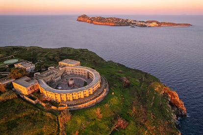 Prisión de la isla de Santo Stefano en Italia