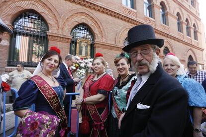 Celebración de la fiesta de La Paloma el año pasado.