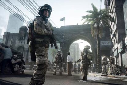 Los soldados de Battlefield 3 se despliegan en una ciudad iraquí