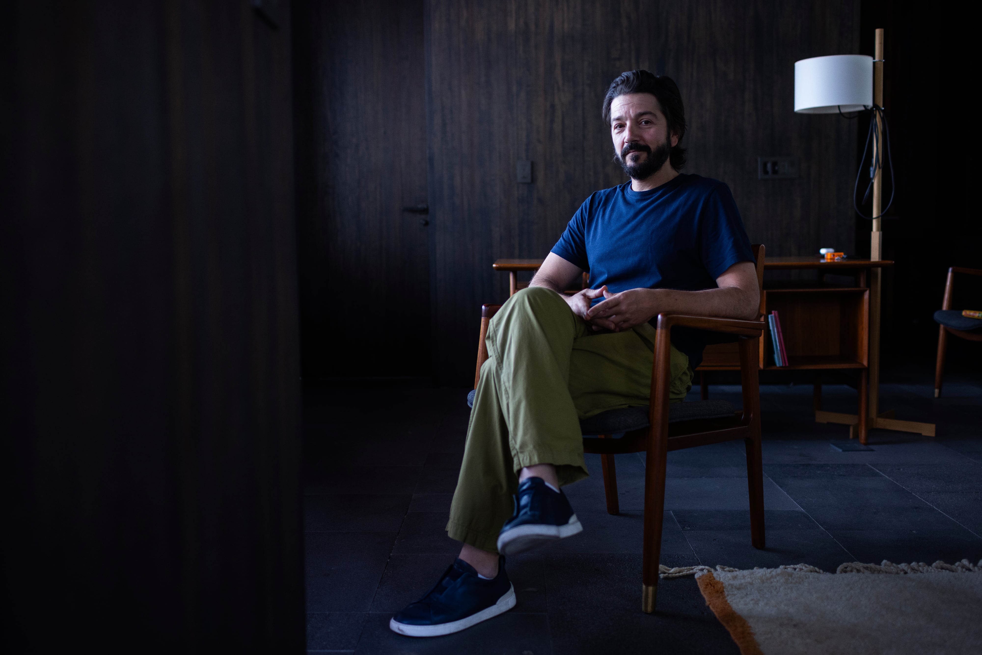 El actor Diego Luna posa en Ciudad de México.
