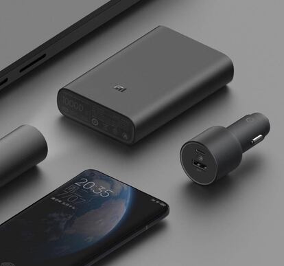 Xiaomi 100W Dual-Port Car Charger 1A1C accesorios