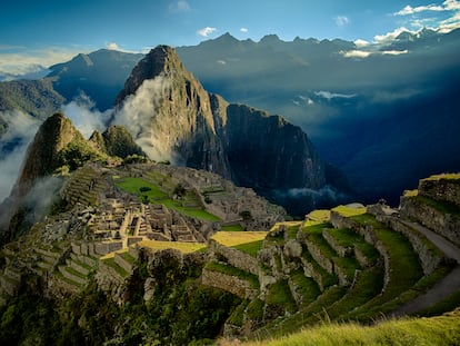 El sitio arqueológico de Machu Picchu (Perú).