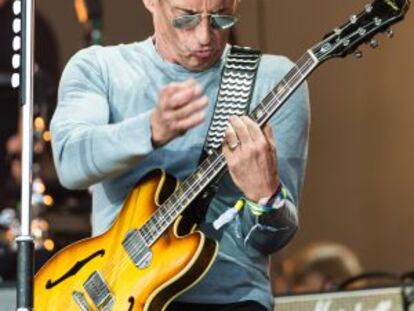 Paul Weller, el domingo en el festival de Glastonbury.