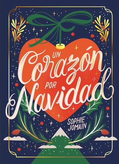 Portada de 'Un corazón por Navidad', de Sophie Jomain