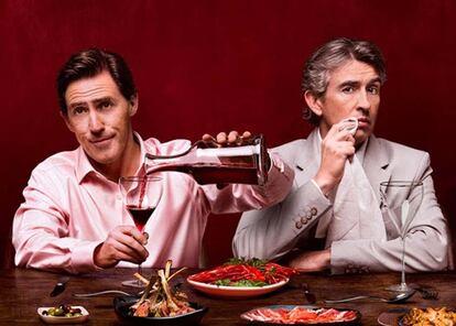 Steve Coogan y Rob Brydon en una imagen promocional de la película.