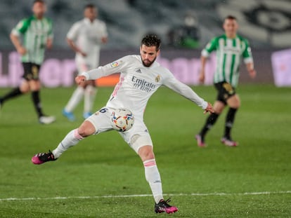 Nacho, la pasada temporada contra el Betis.