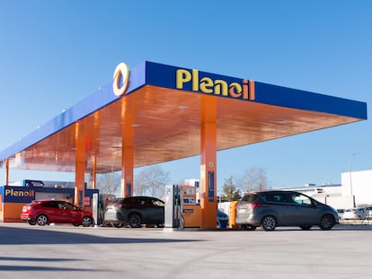 Estación de servicio de Plenoil.