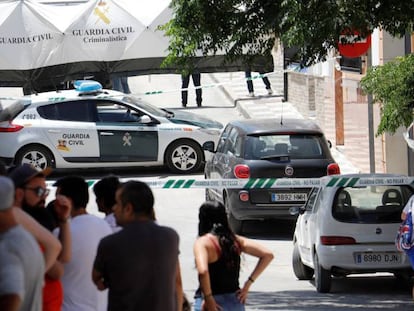 Un coche de la Guardia Civil, en una imagen de archivo.