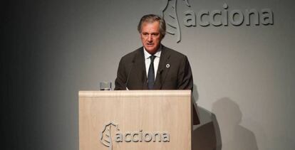 Jos Manuel Entrecanales, presidente de Acciona.