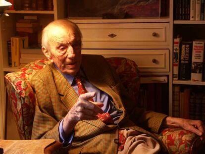 Bernd Freytag von Loringhoven, en su casa en diciembre de 2006.