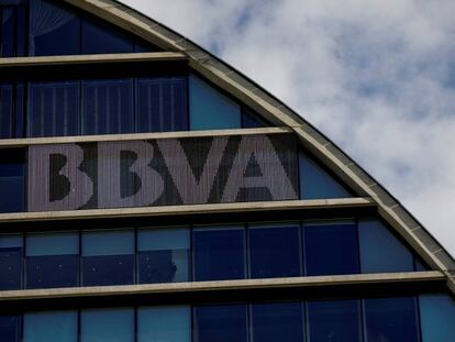 Sede de BBVA, en Madrid.