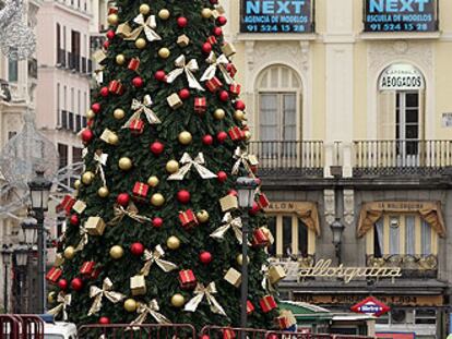 Árbol de Navidad en la Puerta del Sol