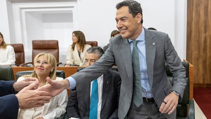 Montero, to Moreno: "This investiture is a fraud. Stop hiding behind the Government of Pedro Sánchez" | Spain