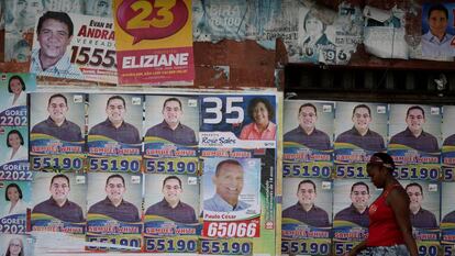 Campanha eleitoral em Sao Luis.