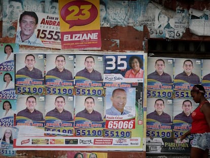 Campanha eleitoral em Sao Luis.