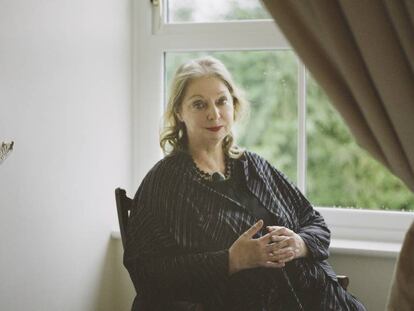 La escritora Hilary Mantel, el pasado 24 de febrero en Sunningdale (Inglaterra).