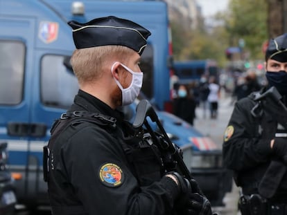 Agentes de seguridad de Francia, en una imagen de archivo.