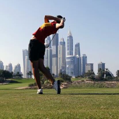 Carlota, en el torneo de Dubai.