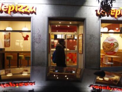 Establecimiento de Telepizza en Madrid. 