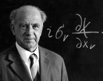 El físico alemán Werner Heisenberg a finales de los años sesenta.