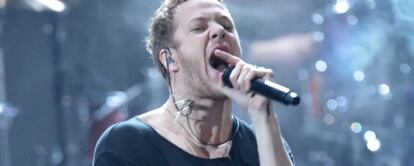 Dan Reynolds, vocalista de Imagine Dragons, en noviembre.