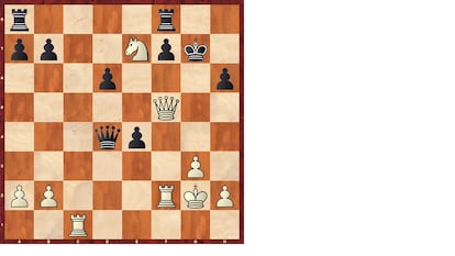 Posición tras 24 …e4