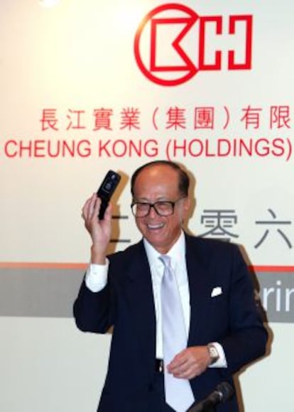 Li Ka-shing, presidente de Hutchison Whampoa.