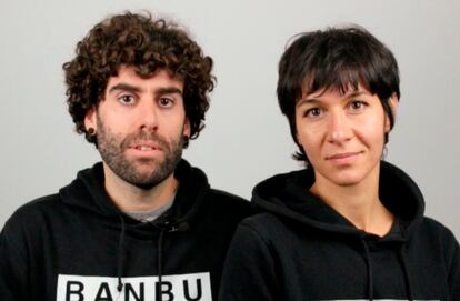 Rodrigo Folgueira y Verónica Díez, fundadores de Banbu. 