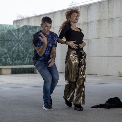 Penélope Cruz Y Antonio Banderas