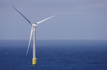 Aerogenerador de eólica marina de Siemens Gamesa.