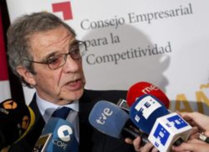 El presidente de Telefónica , César Alierta.