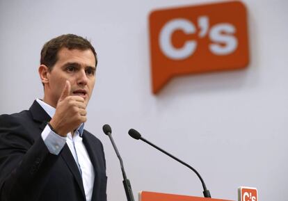 Albert Rivera, en una imagen de archivo. 