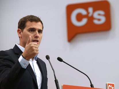 Albert Rivera, en una imagen de archivo. 