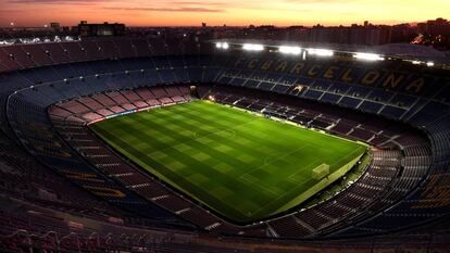 El Camp Nou.