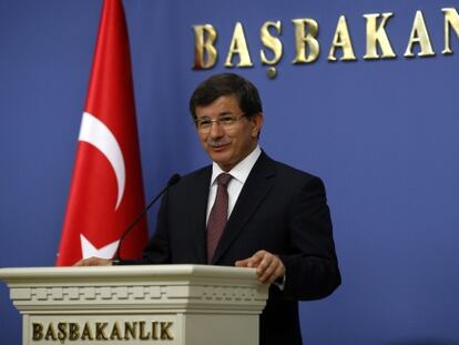 El primer ministro turco, el 29 de agosto