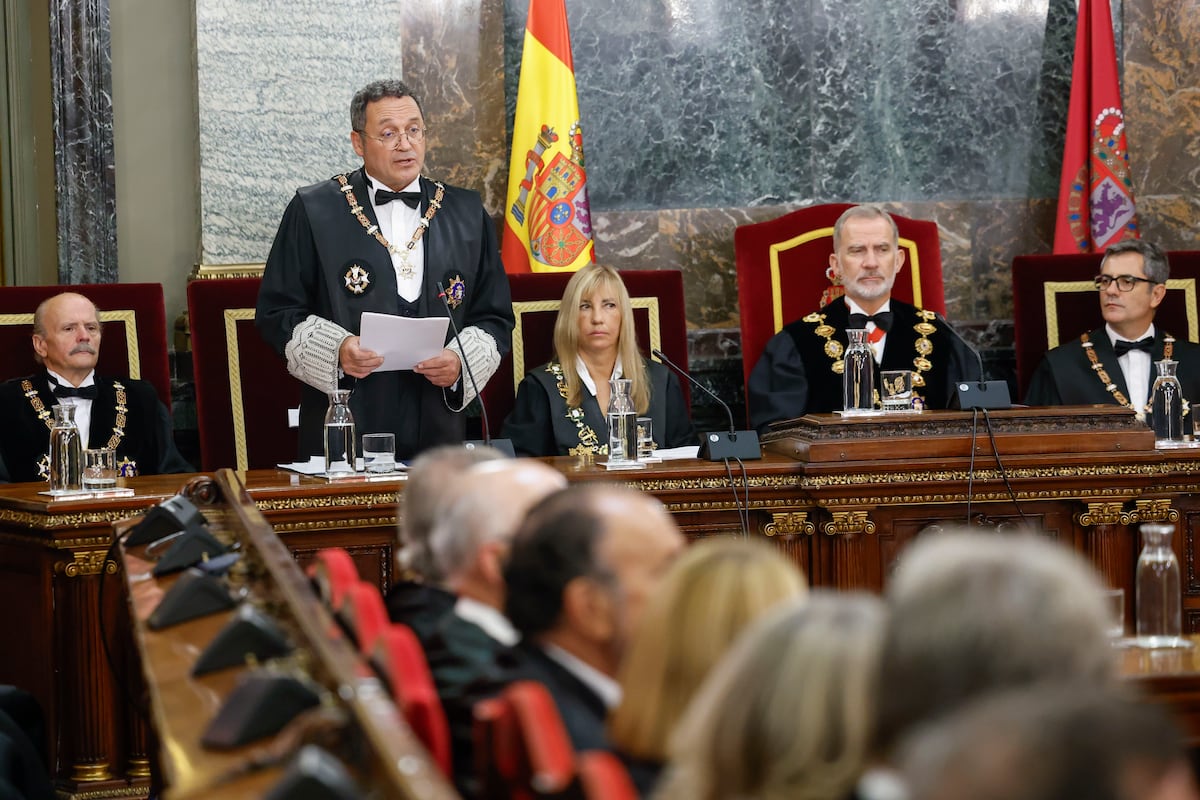 García Ortiz en la apertura del año judicial: “Si estoy aquí como fiscal general es porque creo en la justicia y en las instituciones que la conforman”