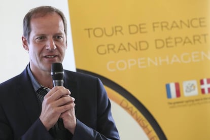 El director del Tour, Christian Prudhomme.