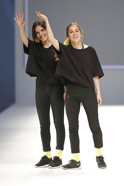 Les dissenyadores Elisenda Oms i Elisabet Carlota.