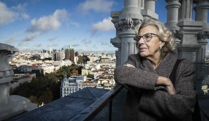 La alcaldesa de Madrid, Manuela Carmena.