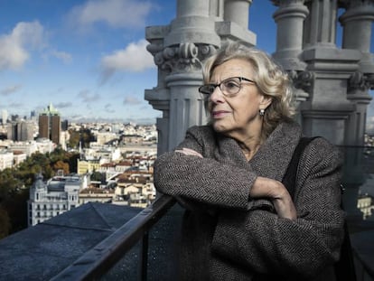 La alcaldesa de Madrid, Manuela Carmena.