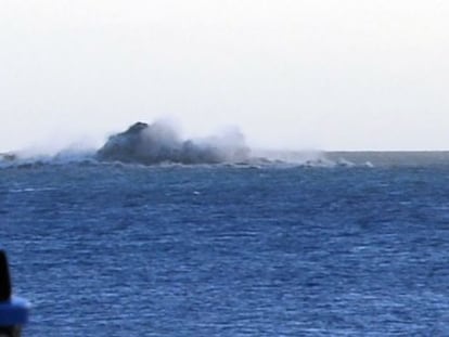 Imagen de la erupción en El Hierro el pasado noviembre.