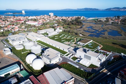 La EDAR de Lagares, cerca de Vigo, tiene una capacidad de tratamiento de contaminación equivalente a la producida por 800.000 habitantes.