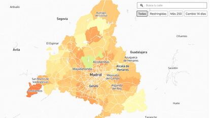 Mapa restricciones