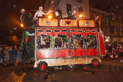 Parade for the Day of the Dead in Cork, Ireland.